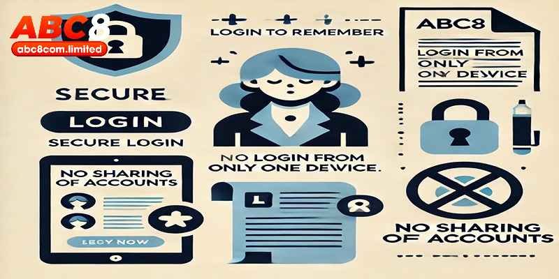 Nhớ lưu ý các quy định bảo mật khi truy cập và tham gia ABC8