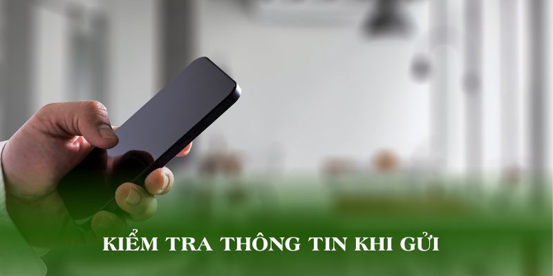 Khi liên hệ ABC8 cần kiểm tra toàn bộ các thông tin trước khi nhấn nút gửi