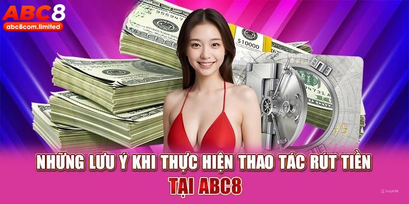 Lưu ý quan trọng nhất khi quý khách tham gia giao dịch tại ABC8