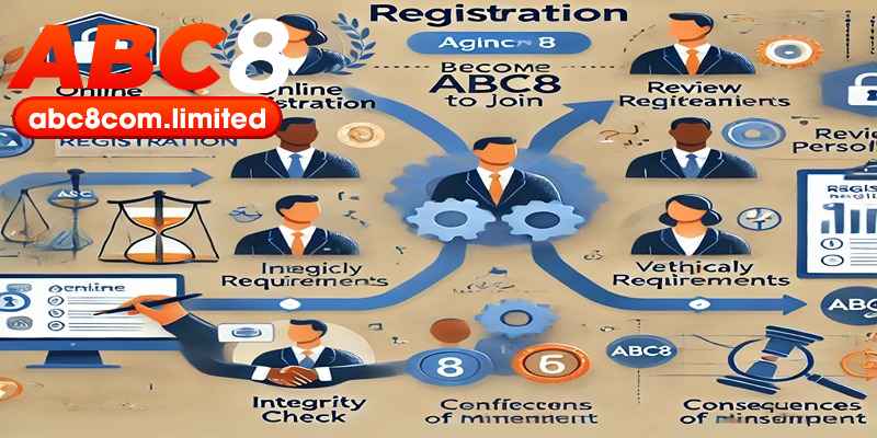 Quy trình đăng ký đại lý ABC8 - nhanh chóng, minh bạch, không phí