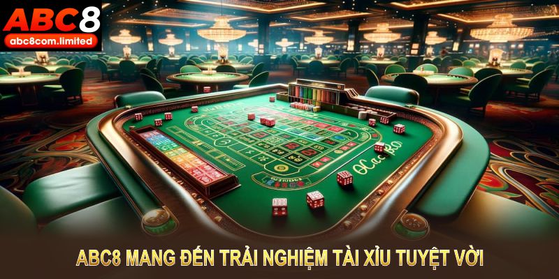 ABC8 mang đến trải nghiệm tài xỉu tuyệt vời với nhiều tính năng vượt trội