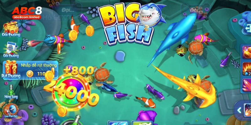 Có rất nhiều điểm mạnh làm lên tên tuổi săn cá H5 tại ABC 8